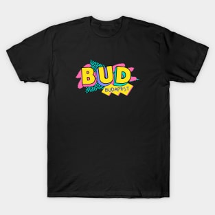 Budapest, Hungary Retro 90s Logo T-Shirt